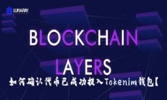 如何确认代币已成功提入