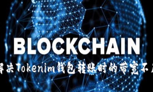 如何解决Tokenim钱包转账时的带宽不足问题