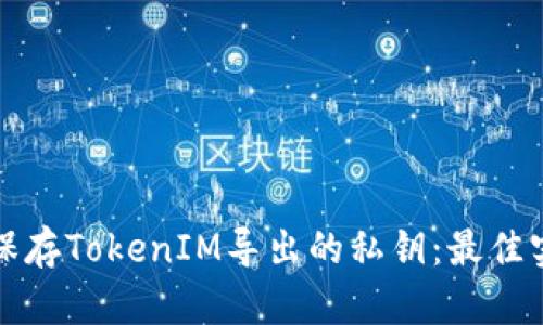 如何安全保存TokenIM导出的私钥：最佳实践与技巧