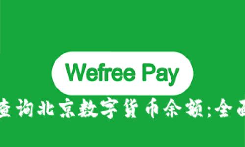 如何查询北京数字货币余额：全面指南